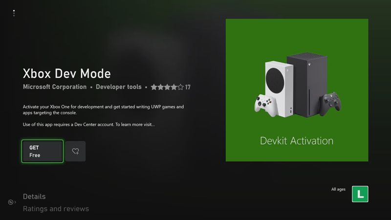 Xbox Dev Mode is now officially FREE!